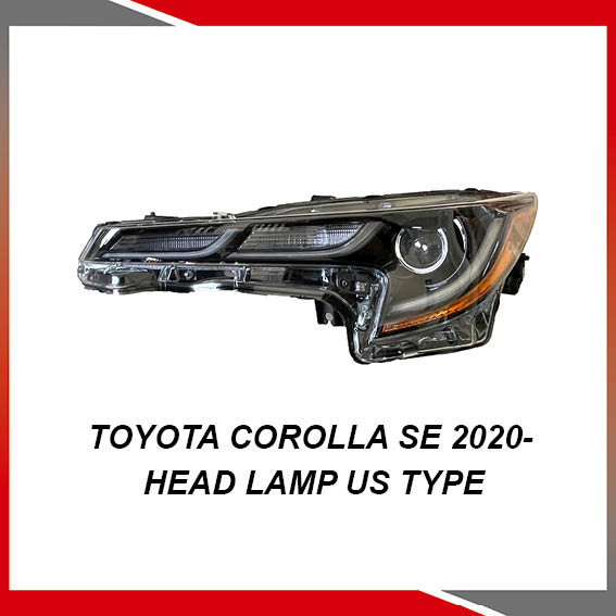 Toyota Corolla 2020- Faro delantero tipo EE. UU.